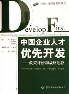 中國(guó)企業(yè)人才優(yōu)先開發(fā)政策評(píng)價(jià)和戰(zhàn)略思路 中國(guó)企業(yè)人才優(yōu)先開發(fā)政策評(píng)價(jià)和戰(zhàn)略思路