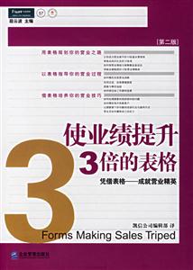 使業(yè)績(jī)提升3倍的表格 使業(yè)績(jī)提升3倍的表格