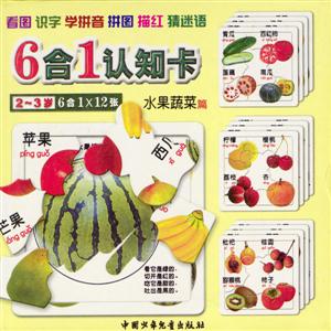 6合1認(rèn)知卡拼音篇盒裝12張 6合1認(rèn)知卡拼音篇盒裝12張