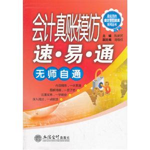 會(huì)計(jì)真賬模仿速易通無(wú)師自通 會(huì)計(jì)真賬模仿速易通無(wú)師自通